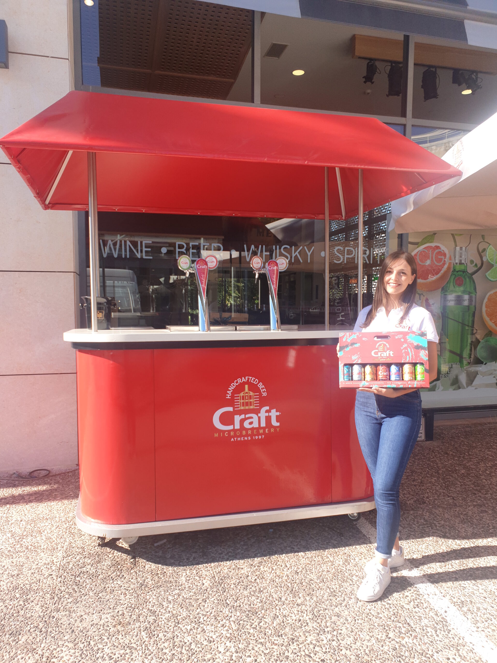 Craft outdoors